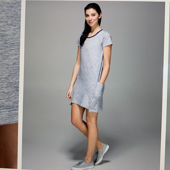 Lululemon Cut Above french terry dress with pockets. - Picture 7 of 8